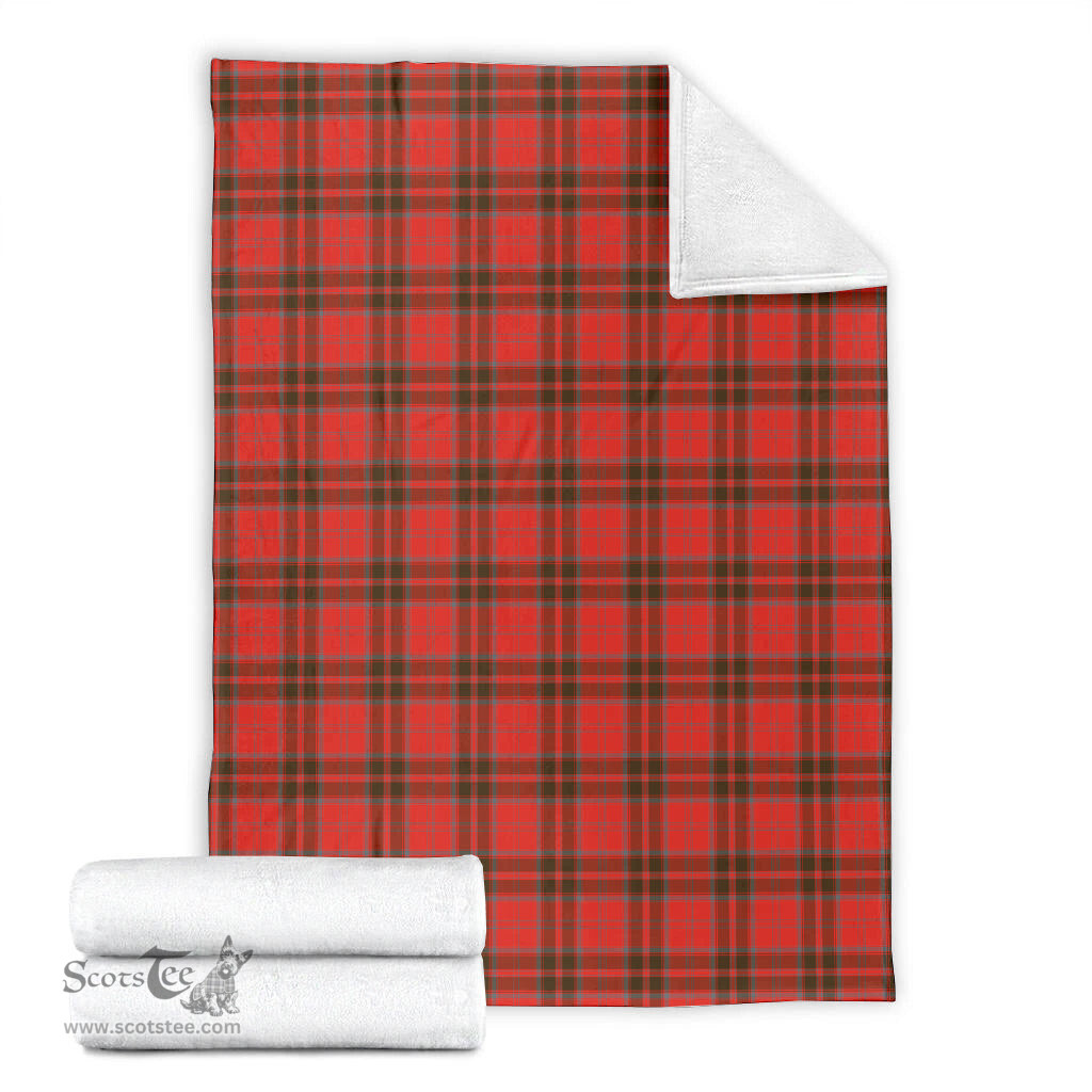 Scottish Grant Weathered Clan Tartan Blanket Tartan Plaid Sherpa Blanket Scottish Plaid Tartan Plaid - ScotsTee - scotstee.com