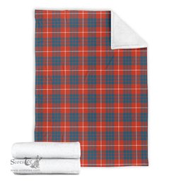 Scottish Hamilton Ancient Clan Tartan Blanket Tartan Plaid Sherpa Blanket Scottish Plaid Tartan Plaid - ScotsTee - scotstee.com