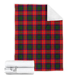 Scottish Hopkirk Clan Tartan Blanket Tartan Plaid Sherpa Blanket Scottish Plaid Tartan Plaid - ScotsTee - scotstee.com
