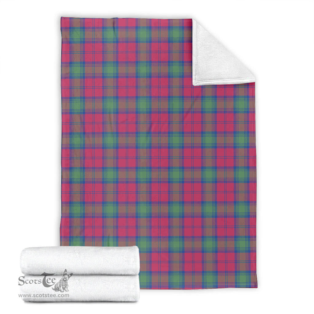 Scottish Lindsay Ancient Clan Tartan Blanket Tartan Plaid Sherpa Blanket Scottish Plaid Tartan Plaid - ScotsTee - scotstee.com
