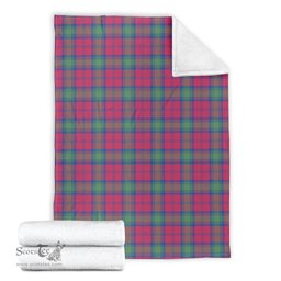 Scottish Lindsay Ancient Clan Tartan Blanket Tartan Plaid Sherpa Blanket Scottish Plaid Tartan Plaid - ScotsTee - scotstee.com