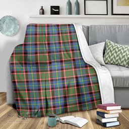 Scottish Glass Clan Tartan Blanket Tartan Plaid Sherpa Blanket Scottish Plaid Tartan Plaid - ScotsTee - scotstee.com