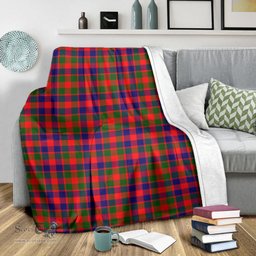 Scottish Gow Modern Clan Tartan Blanket Tartan Plaid Sherpa Blanket Scottish Plaid Tartan Plaid - ScotsTee - scotstee.com