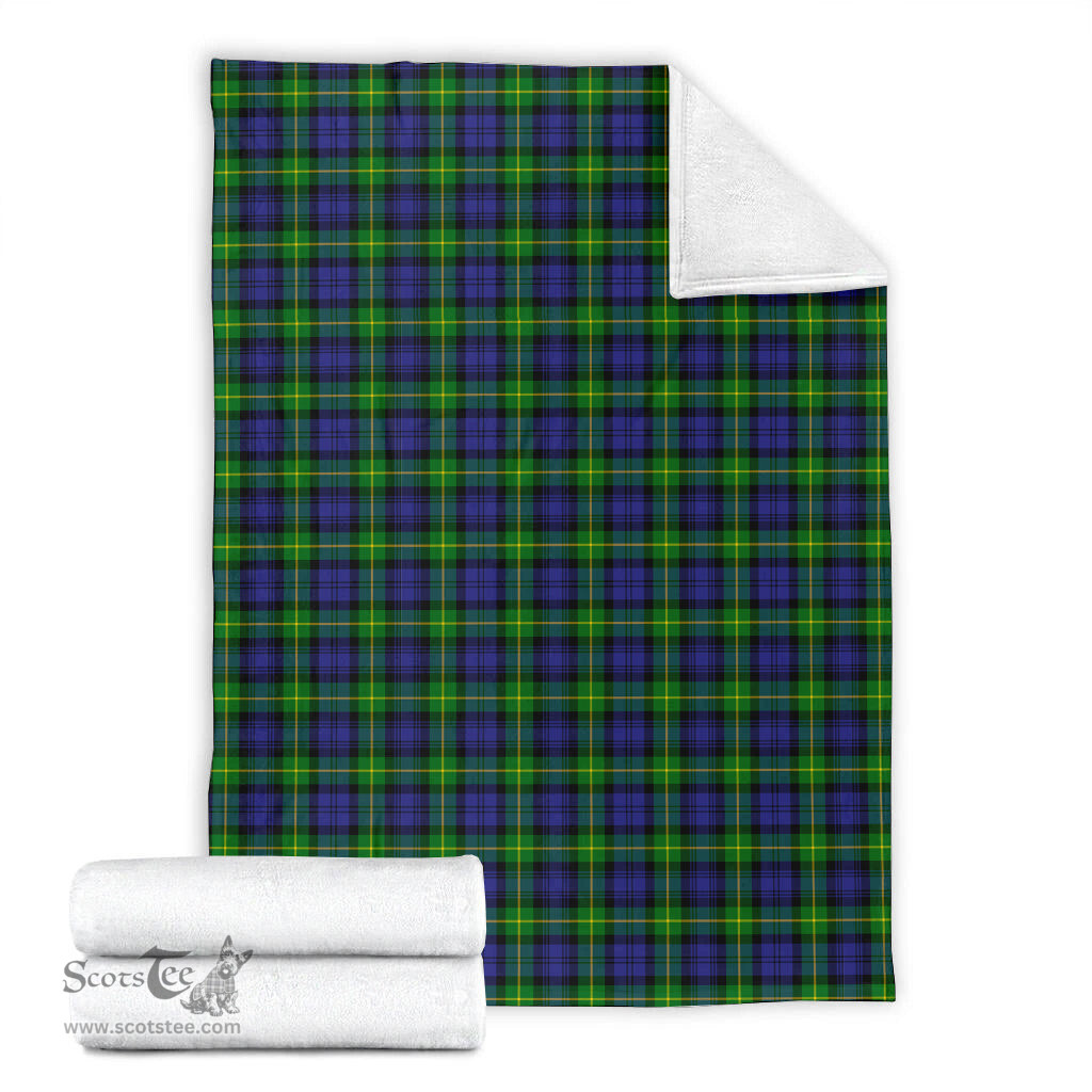 Scottish Gordon Modern Clan Tartan Blanket Tartan Plaid Sherpa Blanket Scottish Plaid Tartan Plaid - ScotsTee - scotstee.com