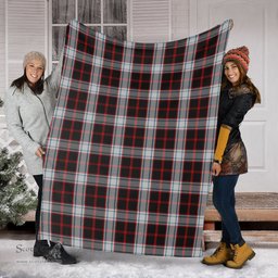 Scottish Merrilees Clan Tartan Blanket Tartan Plaid Sherpa Blanket Scottish Plaid Tartan Plaid - ScotsTee - scotstee.com
