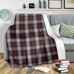 Scottish Merrilees Clan Tartan Blanket Tartan Plaid Sherpa Blanket Scottish Plaid Tartan Plaid - ScotsTee - scotstee.com
