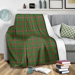 Scottish MacKinnon Hunting Modern Clan Tartan Blanket Tartan Plaid Sherpa Blanket Scottish Plaid Tartan Plaid - ScotsTee - scotstee.com
