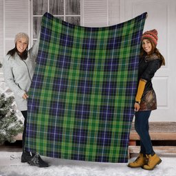 Scottish McKellar Clan Tartan Blanket Tartan Plaid Sherpa Blanket Scottish Plaid Tartan Plaid - ScotsTee - scotstee.com
