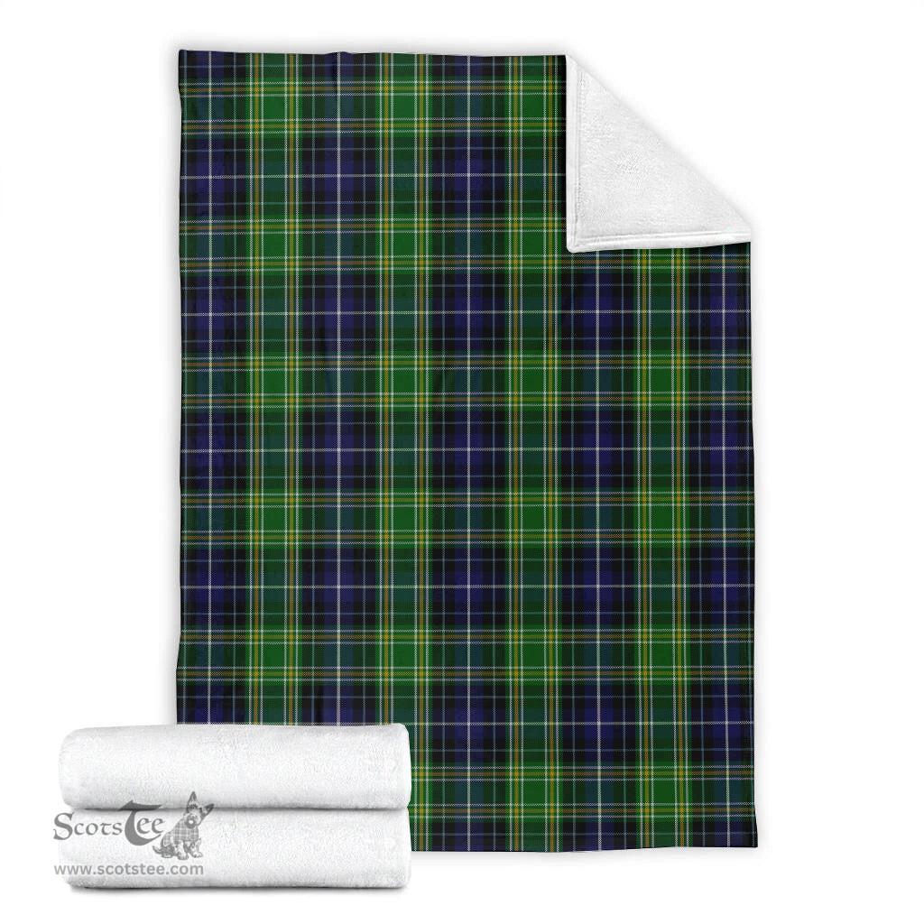 Scottish McKellar Clan Tartan Blanket Tartan Plaid Sherpa Blanket Scottish Plaid Tartan Plaid - ScotsTee - scotstee.com