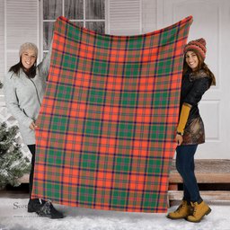 Scottish Stewart of Appin Ancient Clan Tartan Blanket Tartan Plaid Sherpa Blanket Scottish Plaid Tartan Plaid - ScotsTee - scotstee.com