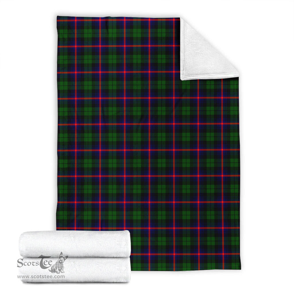 Scottish Urquhart Modern Clan Tartan Blanket Tartan Plaid Sherpa Blanket Scottish Plaid Tartan Plaid - ScotsTee - scotstee.com