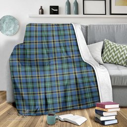 Scottish Weir Ancient Clan Tartan Blanket Tartan Plaid Sherpa Blanket Scottish Plaid Tartan Plaid - ScotsTee - scotstee.com