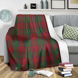 Scottish Stewart of Appin Clan Tartan Blanket Tartan Plaid Sherpa Blanket Scottish Plaid Tartan Plaid - ScotsTee - scotstee.com