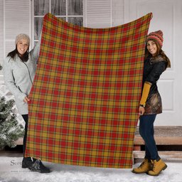 Scottish Scrymgeour Clan Tartan Blanket Tartan Plaid Sherpa Blanket Scottish Plaid Tartan Plaid - ScotsTee - scotstee.com