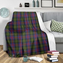 Scottish MacLennan Clan Tartan Blanket Tartan Plaid Sherpa Blanket Scottish Plaid Tartan Plaid - ScotsTee - scotstee.com