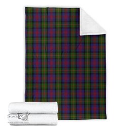 Scottish MacLennan Clan Tartan Blanket Tartan Plaid Sherpa Blanket Scottish Plaid Tartan Plaid - ScotsTee - scotstee.com