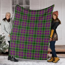 Scottish Taylor Clan Tartan Blanket Tartan Plaid Sherpa Blanket Scottish Plaid Tartan Plaid - ScotsTee - scotstee.com