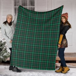Scottish Ross Hunting Modern Clan Tartan Blanket Tartan Plaid Sherpa Blanket Scottish Plaid Tartan Plaid - ScotsTee - scotstee.com