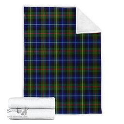 Scottish Smith Modern Clan Tartan Blanket Tartan Plaid Sherpa Blanket Scottish Plaid Tartan Plaid - ScotsTee - scotstee.com