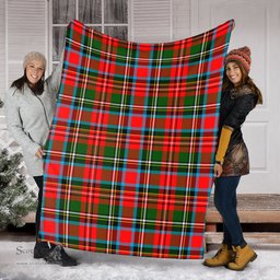 Scottish Stewart Royal Clan Tartan Blanket Tartan Plaid Sherpa Blanket Scottish Plaid Tartan Plaid - ScotsTee - scotstee.com