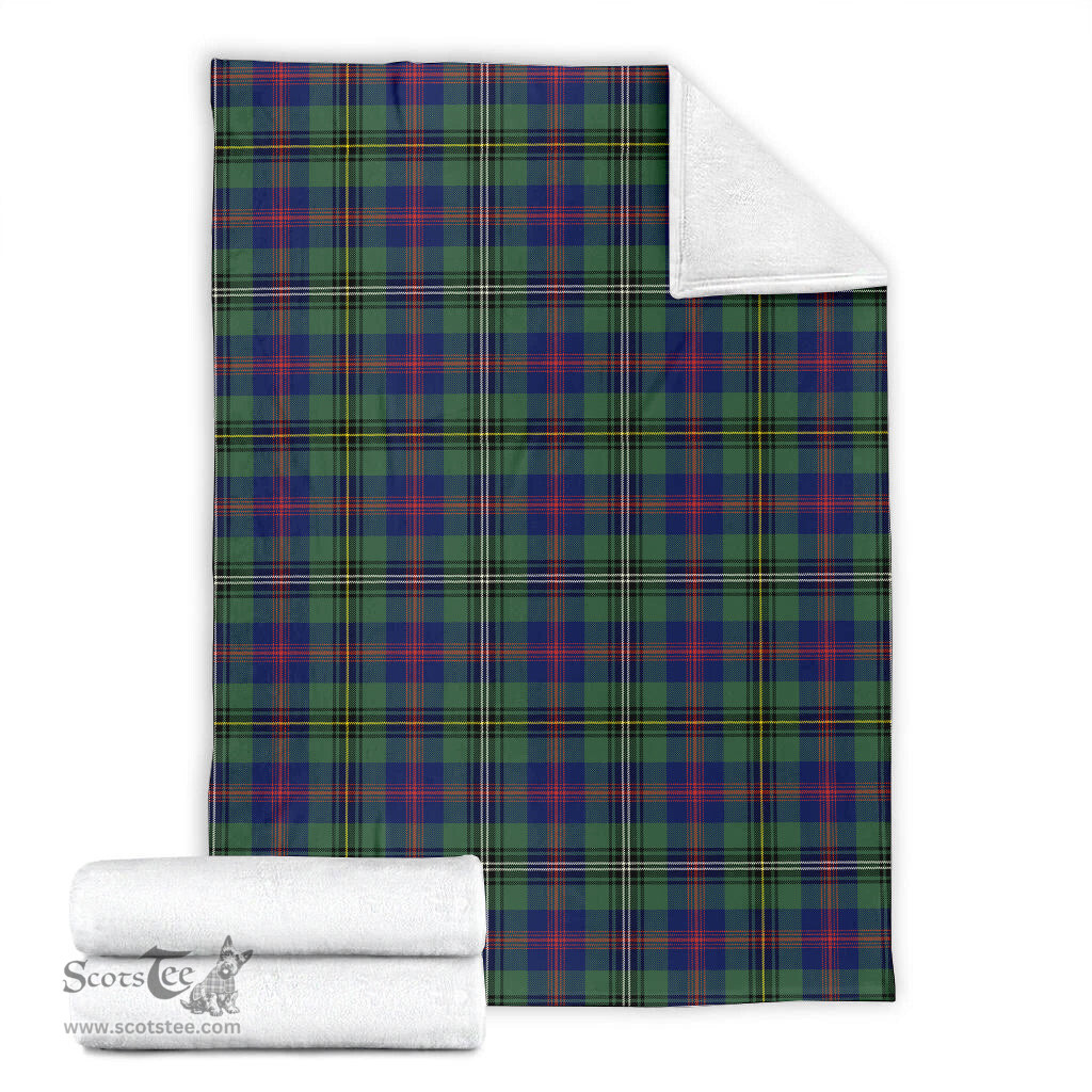 Scottish Wood Modern Clan Tartan Blanket Tartan Plaid Sherpa Blanket Scottish Plaid Tartan Plaid - ScotsTee - scotstee.com