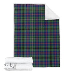 Scottish Wood Modern Clan Tartan Blanket Tartan Plaid Sherpa Blanket Scottish Plaid Tartan Plaid - ScotsTee - scotstee.com