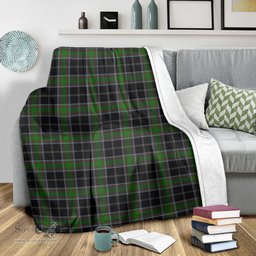 Scottish Webster Clan Tartan Blanket Tartan Plaid Sherpa Blanket Scottish Plaid Tartan Plaid - ScotsTee - scotstee.com