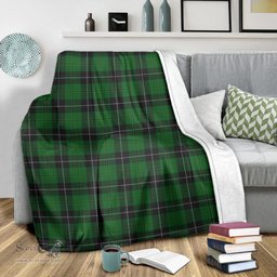 Scottish Raeside Clan Tartan Blanket Tartan Plaid Sherpa Blanket Scottish Plaid Tartan Plaid - ScotsTee - scotstee.com