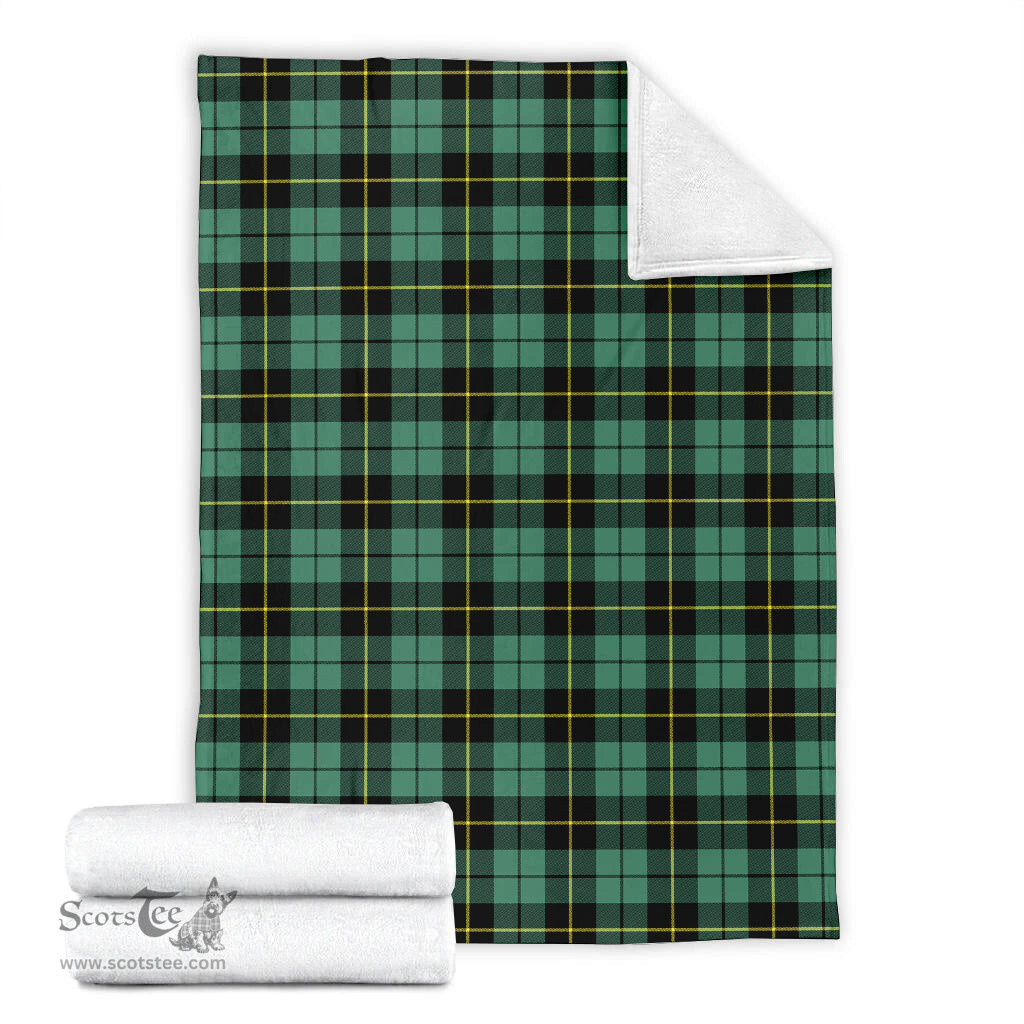 Scottish Wallace Hunting Ancient Clan Tartan Blanket Tartan Plaid Sherpa Blanket Scottish Plaid Tartan Plaid - ScotsTee - scotstee.com