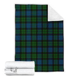 Scottish MacKie Clan Tartan Blanket Tartan Plaid Sherpa Blanket Scottish Plaid Tartan Plaid - ScotsTee - scotstee.com
