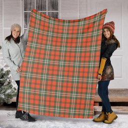 Scottish Scott Ancient Clan Tartan Blanket Tartan Plaid Sherpa Blanket Scottish Plaid Tartan Plaid - ScotsTee - scotstee.com