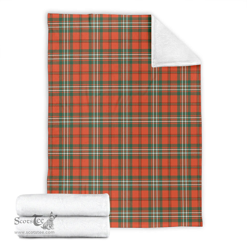 Scottish Scott Ancient Clan Tartan Blanket Tartan Plaid Sherpa Blanket Scottish Plaid Tartan Plaid - ScotsTee - scotstee.com