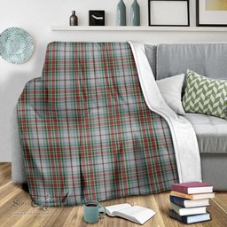 Scottish MacBain Dress Clan Tartan Blanket Tartan Plaid Sherpa Blanket Scottish Plaid Tartan Plaid - ScotsTee - scotstee.com