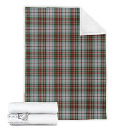 Scottish MacBain Dress Clan Tartan Blanket Tartan Plaid Sherpa Blanket Scottish Plaid Tartan Plaid - ScotsTee - scotstee.com