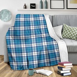 Scottish Roberton Clan Tartan Blanket Tartan Plaid Sherpa Blanket Scottish Plaid Tartan Plaid - ScotsTee - scotstee.com