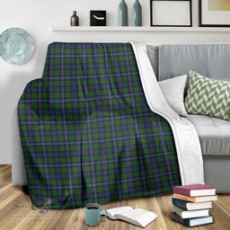 Scottish Robertson Hunting Clan Tartan Blanket Tartan Plaid Sherpa Blanket Scottish Plaid Tartan Plaid - ScotsTee - scotstee.com