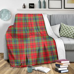 Scottish MacLean of Duart Modern Clan Tartan Blanket Tartan Plaid Sherpa Blanket Scottish Plaid Tartan Plaid - ScotsTee - scotstee.com