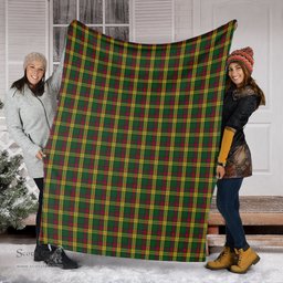 Scottish MacMillan Ancient Clan Tartan Blanket Tartan Plaid Sherpa Blanket Scottish Plaid Tartan Plaid - ScotsTee - scotstee.com