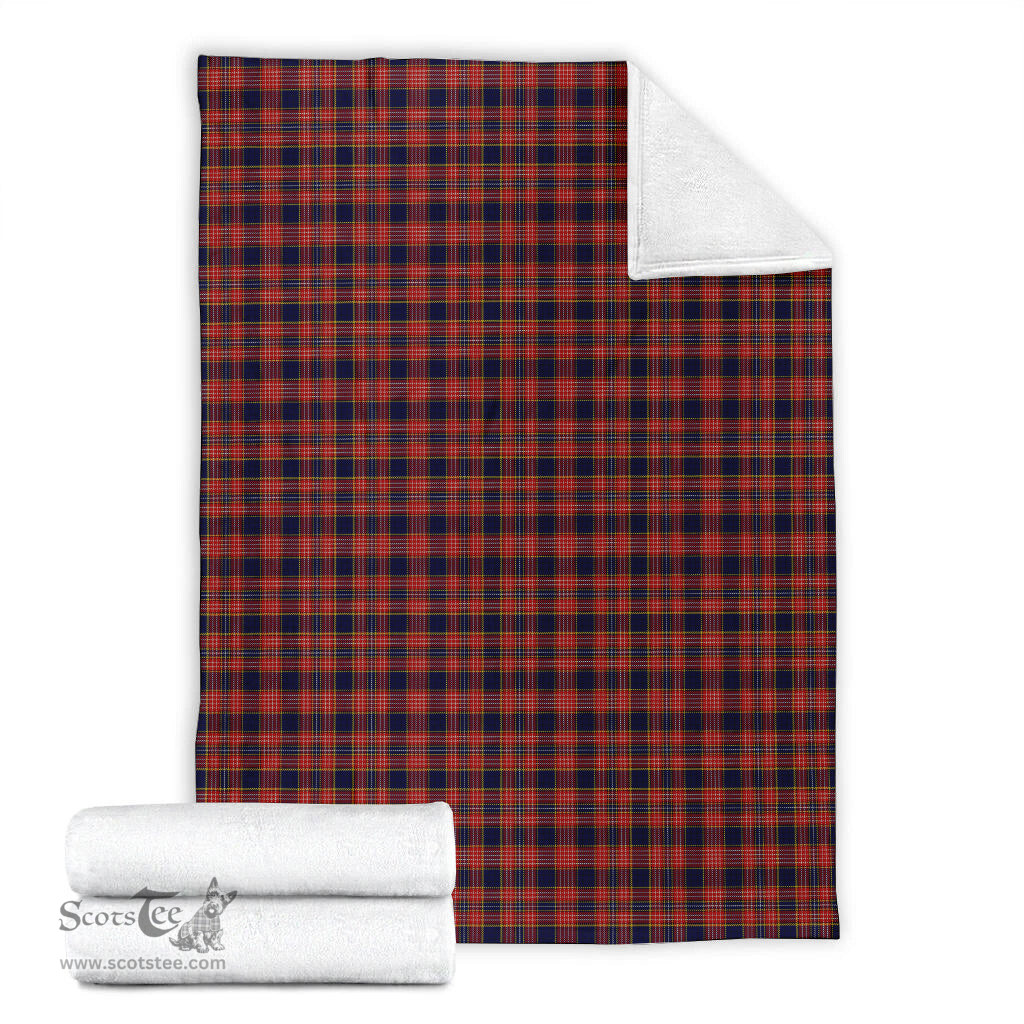 Scottish Ogilvie (Ogilvy) Clan Tartan Blanket Tartan Plaid Sherpa Blanket Scottish Plaid Tartan Plaid - ScotsTee - scotstee.com