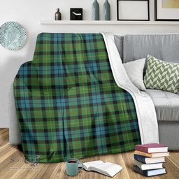 Scottish Rollo Ancient Clan Tartan Blanket Tartan Plaid Sherpa Blanket Scottish Plaid Tartan Plaid - ScotsTee - scotstee.com