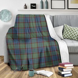 Scottish Nicolson Hunting Ancient Clan Tartan Blanket Tartan Plaid Sherpa Blanket Scottish Plaid Tartan Plaid - ScotsTee - scotstee.com