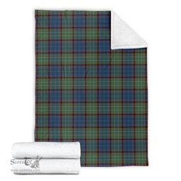 Scottish Nicolson Hunting Ancient Clan Tartan Blanket Tartan Plaid Sherpa Blanket Scottish Plaid Tartan Plaid - ScotsTee - scotstee.com