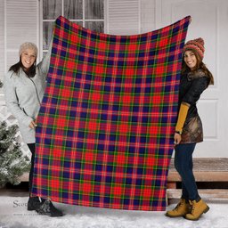 Scottish MacPherson Modern Clan Tartan Blanket Tartan Plaid Sherpa Blanket Scottish Plaid Tartan Plaid - ScotsTee - scotstee.com