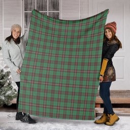 Scottish MacKinnon Hunting Ancient Clan Tartan Blanket Tartan Plaid Sherpa Blanket Scottish Plaid Tartan Plaid - ScotsTee - scotstee.com