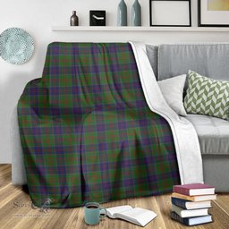 Scottish Stewart of Appin Hunting Clan Tartan Blanket Tartan Plaid Sherpa Blanket Scottish Plaid Tartan Plaid - ScotsTee - scotstee.com