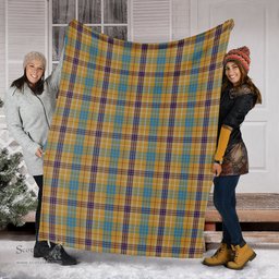 Scottish Ottawa Canada Clan Tartan Blanket Tartan Plaid Sherpa Blanket Scottish Plaid Tartan Plaid - ScotsTee - scotstee.com