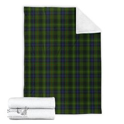 Scottish Stewart Hunting Clan Tartan Blanket Tartan Plaid Sherpa Blanket Scottish Plaid Tartan Plaid - ScotsTee - scotstee.com