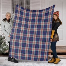 Scottish Stewart of Appin Hunting Dress Clan Tartan Blanket Tartan Plaid Sherpa Blanket Scottish Plaid Tartan Plaid - ScotsTee - scotstee.com