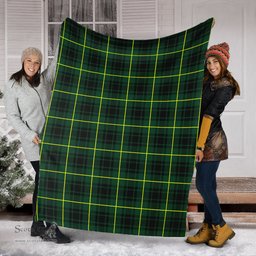 Scottish MacArthur Modern Clan Tartan Blanket Tartan Plaid Sherpa Blanket Scottish Plaid Tartan Plaid - ScotsTee - scotstee.com