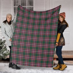 Scottish MacFarlane Hunting Modern Clan Tartan Blanket Tartan Plaid Sherpa Blanket Scottish Plaid Tartan Plaid - ScotsTee - scotstee.com